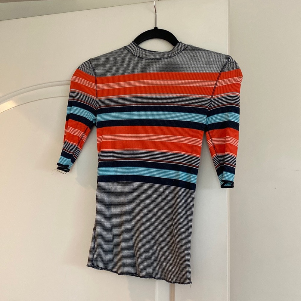 Free people striped tee